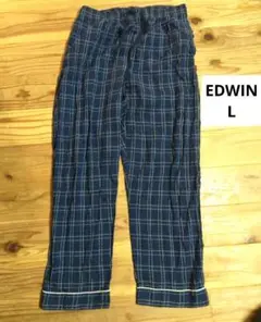 メンズ　EDWIN　パジャマ　ズボンのみ　L 介護　入院