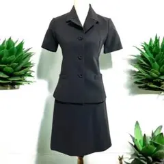 半袖 ブラックスカートスーツ 礼服 フォーマル