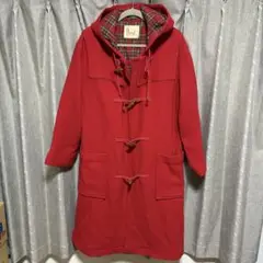 y072201 パパス　ダッフルコート　厚手　ウール　L