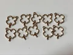 レジン枠 クローバー 10個