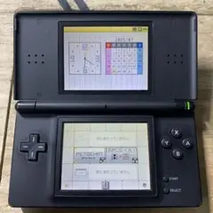 動作確認済み　Nintendo ニンテンドーDSLite 本体　ジェットブラック