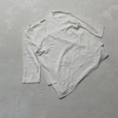 ⭐️セオリー⭐️ ブラウス シフォン オフィス クルーネック シミあり