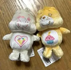 ケアベア　シャイニーベロアマスコット