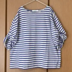 【新品】＊サマンサモスモスブルー＊ツイストスリーブアソートTシャツ