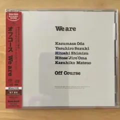 【未開封】オフコース/We are［SACD（ハイブリッド）］