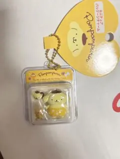 【匿名配送】ミニチュアパッケージチャーム　サンリオ　ポムポムプリン