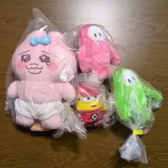 【新品・未使用】ぬいぐるみ 4個セット