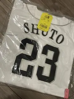 【新品未使用】 ソフトバンクホークス ユニフォーム Lサイズ 周東佑京 23