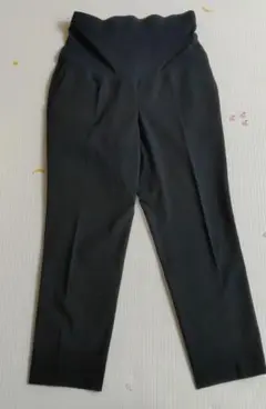 UNIQLO マタニティ ハイウエストパンツ M ブラック