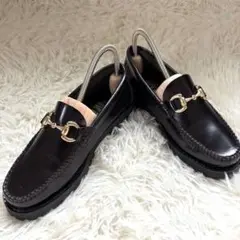 ✨美品　アルテサノス　ビットローファー　革靴　トラックソール　ダークブラウン23