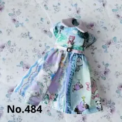 リカちゃんハンドメイドワンピース　No.484