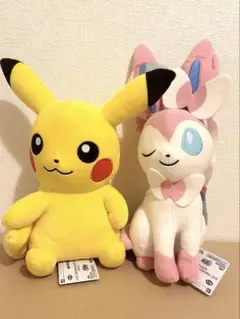 しっぽみてみて ピカチュウ ニンフィア