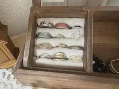 ユニークなデザインの指輪12点セット