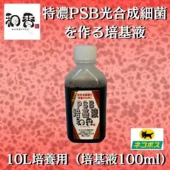 光合成細菌PSB10L用培基液100ml 関連:めだか金魚ミジンコクロレラR