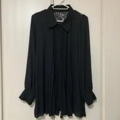 CECIL McBEE　長袖シャツ　Mサイズ ブラック