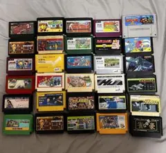 ファミコンソフト30本セット まとめ売り
