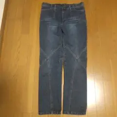 PEIGNOT ダークブルー ストレートデニム