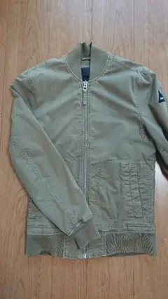 DENHAM カーキ ジッパージャケット