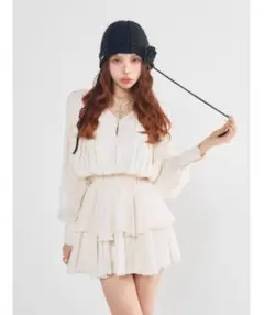 新品未開封 Darich ダーリッチ クロシェビーニー ブラック