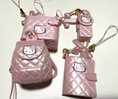 サンリオ　ハローキティ　シークレットストラップ　ミニチュアキルトシリーズ