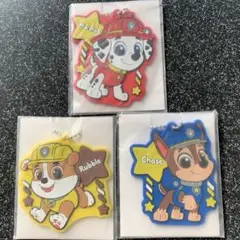 【パウパトロール】新品キーホルダー　チェイス　マーシャル　ラブル