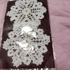 近沢レース店 花モチーフ レースドイリー