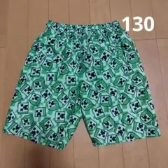 Minecraft クリーパー柄 水着 130