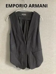 EMPORIO ARMANI ブラックベスト 44