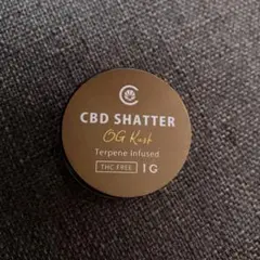 CannaTech CBD WAX 88% SHATTER OG KUSH 1g