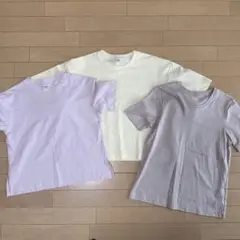 ユニクロTシャツ3枚セット売り