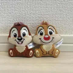 【新品】　チップとデール　ぬいぐるみバッジ