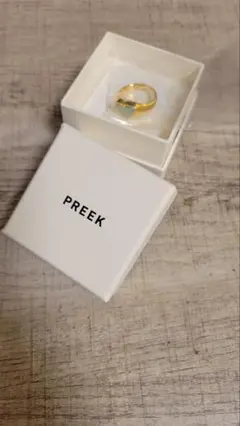 Bob⭐︎PREEK ハート型リング 箱付き Bob様専用⭐︎PREEK ハート型リング 箱付き - メルカリ