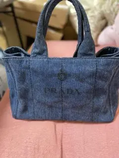 最終値下げ 美品 送料込み プラダ カナパ M