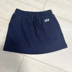GAP ネイビー ドローストリングスカート　ミニスカ