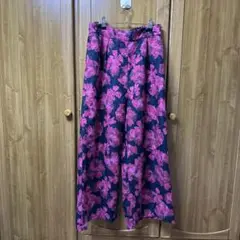 ルクールブラン フラワーパンツ 38