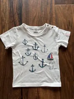 【夏物】碇Tシャツ　95cm