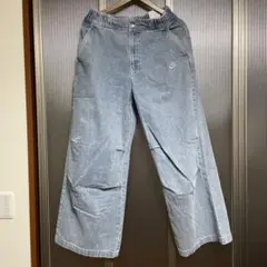 今季　NIKE　ウィメンズ　ロング　デニム　パンツ　新品 今季 NIKE ウィメンズ ロング デニム パンツ 新品 - メルカリ