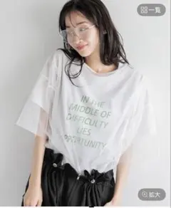 ローリーズファーム　チュールアソートTシャツ
