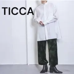 【訳あり】TICCA ベロア ブラッシュカモプリント パンツFREE 光沢感