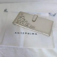 ANTEPRIMA ゴールド 長財布(巾着付き)