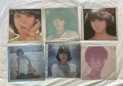 松田聖子　レコード6点セット