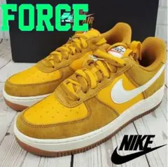 NIKE ナイキ エアフォース1ファーストユーズ イエロー ゴールド スニーカー
