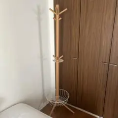 無印良品 ブナ材 コートスタンド