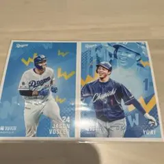 中日ドラゴンズ 笑竜ブロマイド　24 1
