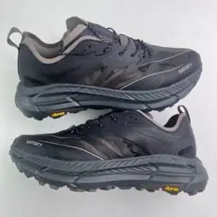 【HOKA】×【SATISFY】マファテ・スピード4 ライト黒27cm