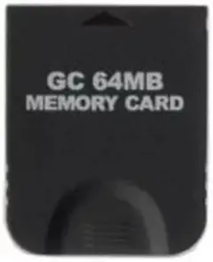 GameCubeメモリーカード　容量64MB・1019ブロック　Wii対応