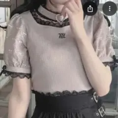 ROJITAチョーカーデザインテレコトップス