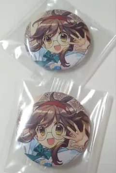まんがタイムきらら展FINAL 缶バッジ　GA 芸術科アートデザイン　山口如月 まんがタイムきらら展 FINAL 缶バッジ GA 芸術科アートデザイン