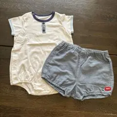 再度値下げ☀︎ミキハウスMHF刺繍ショートパンツとTシャツセット