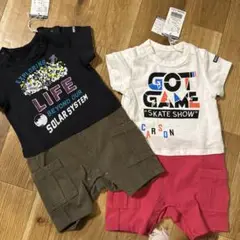 BREEZE ロンパース・カバーオール 70 2点セット